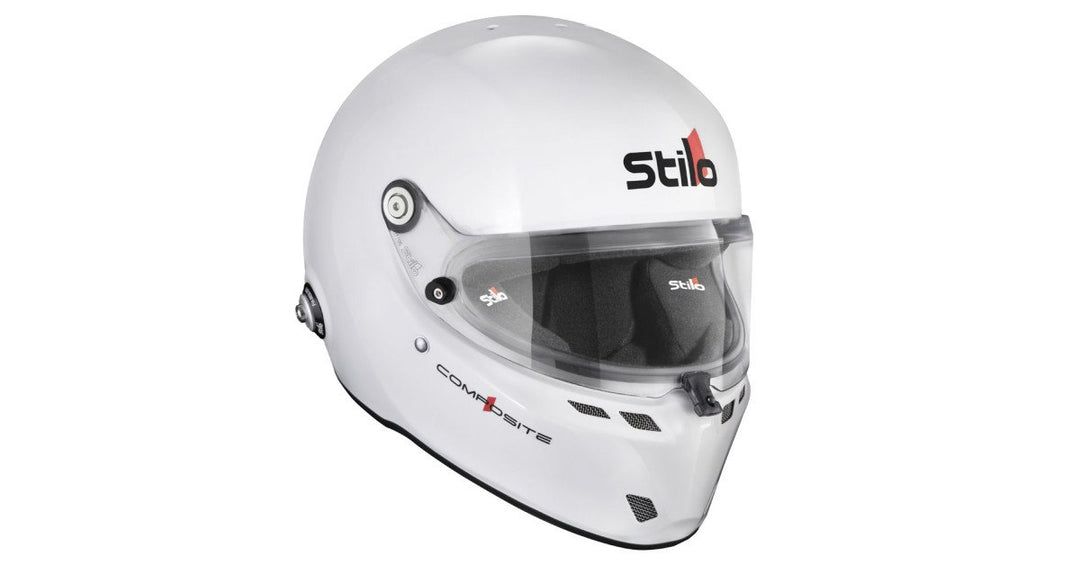 Sparco Casco Stilo St6Fn Composite Blanco Fia8859-24 Sa2025 Hans Blanco Fia8858-10-Talla 59 - Sparco original VRM Motorsports imagen 1