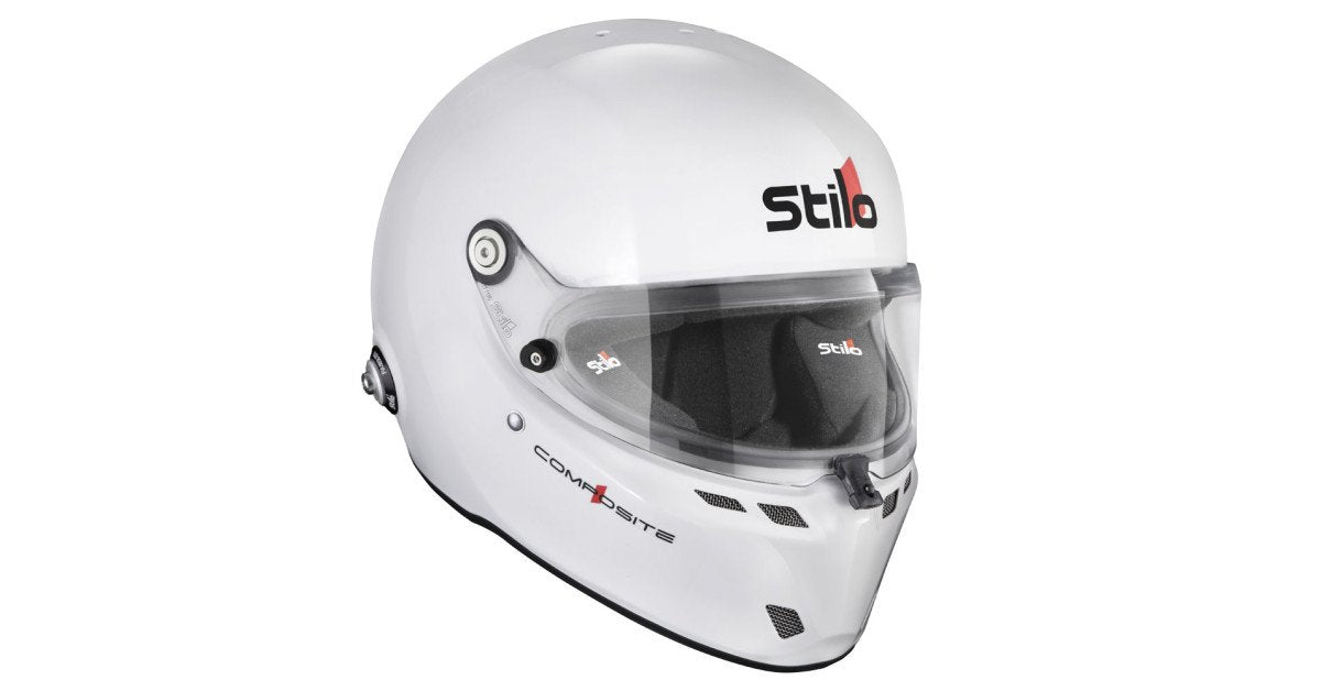 Sparco Casco Stilo St6Fn Composite Blanco Fia8859-24 Sa2025 Hans Blanco Fia8858-10-Talla 59 - Sparco original VRM Motorsports imagen 1