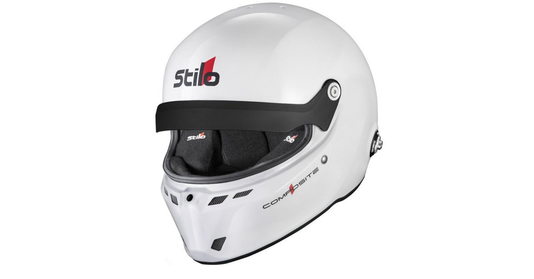 Sparco Casco Stilo St6Gt N Composite Blanco Fia8859-24 Sa2025 Hans Blanco Fia8858-10-Talla 54 - Sparco original VRM Motorsports imagen 1