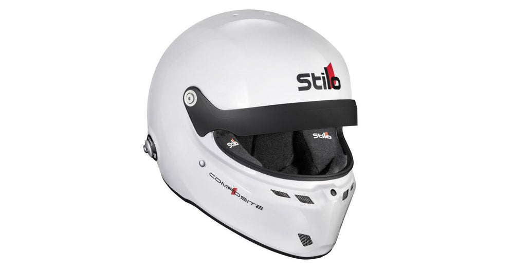 Sparco Casco Stilo St6Gt N Composite Blanco Fia8859-24 Sa2025 Hans Blanco Fia8858-10-Talla 58 - Sparco original VRM Motorsports imagen 2