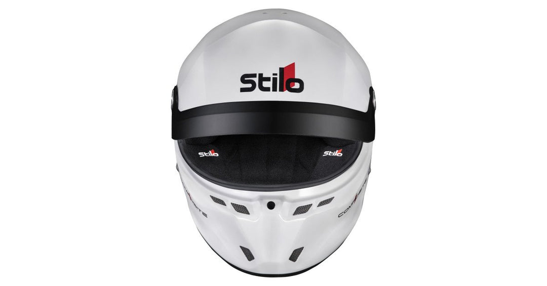 Sparco Casco Stilo St6Gt N Composite Blanco Fia8859-24 Sa2025 Hans Blanco Fia8858-10-Talla 59 - Sparco original VRM Motorsports imagen 3