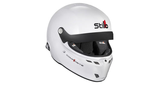Sparco Casco Stilo St6Gt N Composite Blanco Fia8859-24 Sa2025 Hans Blanco Fia8858-10-Talla 63 - Sparco original VRM Motorsports imagen 2