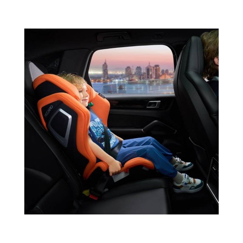 Silla Bebe RECARO Axion 1 Vibrant Orange Grupo 2 y 3 - imagen 8 VRM Motorsports