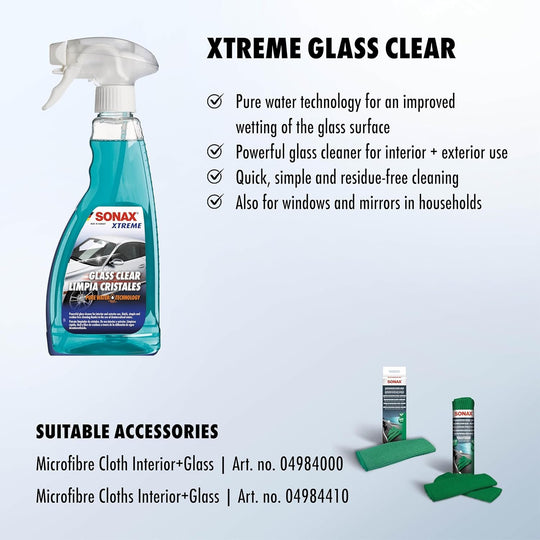 SONAX XTREME LIMPIA CRISTALES 500ML - Imagen 3 SONAX VRM Motorsports