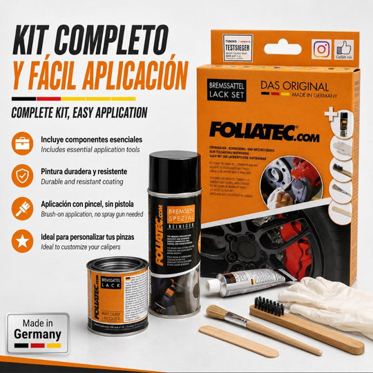 Foliatec Kit Pintura Para Pinzas De Freno Racing Rojo 3 Componentes - Imagen 11 Foliatec VRM Motorsports