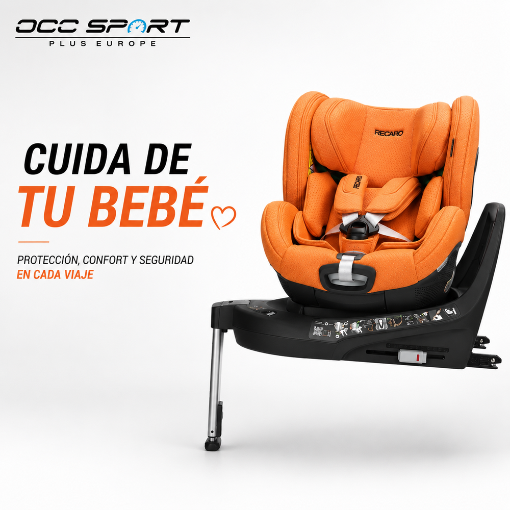 Silla Bebe RECARO Xenon 1 Kid 61 - 125CM Vibrant Orange Grupo 0 1 y 2 - imagen 2 VRM Motorsports