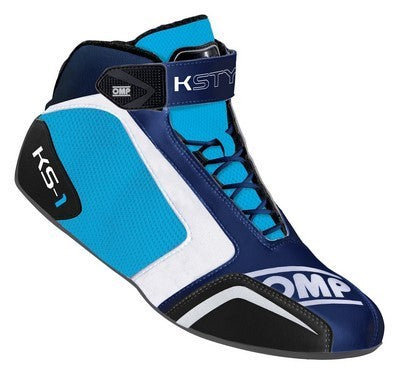 KS-1 BOTINES OMP MY2016 AZUL MARINO/CYAN TALLA 40 - OMP original VRM Motorsports imagen 1
