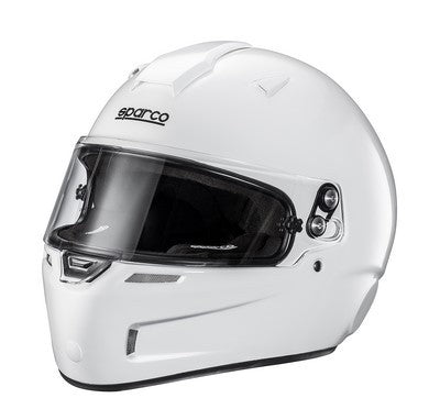 Casco Sparco Sky Kf-5W Kevlar/Fiberglass FIA Tg. Xxl Blanco - Sparco original VRM Motorsports imagen 3