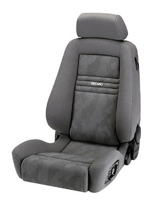 Asiento RECARO Ergomed E Clima Artista Negro/Nardo Negro Piloto - RECARO original VRM Motorsports