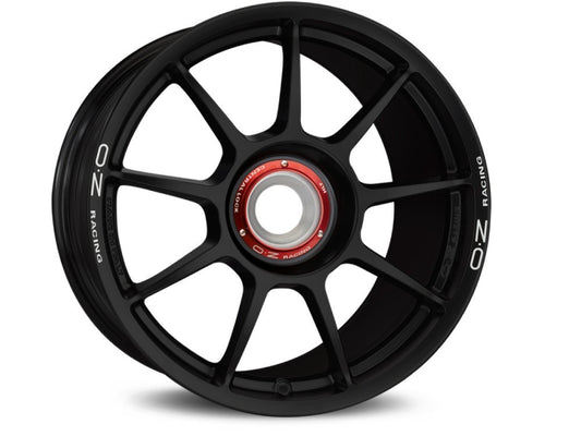 LLANTA  OZ CHALLENGE HLT CL 12x18 ET63 15x130 MATT BLACK WHITE LETTERING