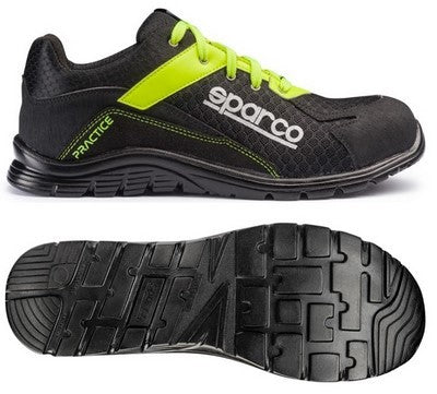 Zapatillas Sparco Practice Jos Talla 48 Negro/Amarillo S1P Src - Sparco original VRM Motorsports imagen 1