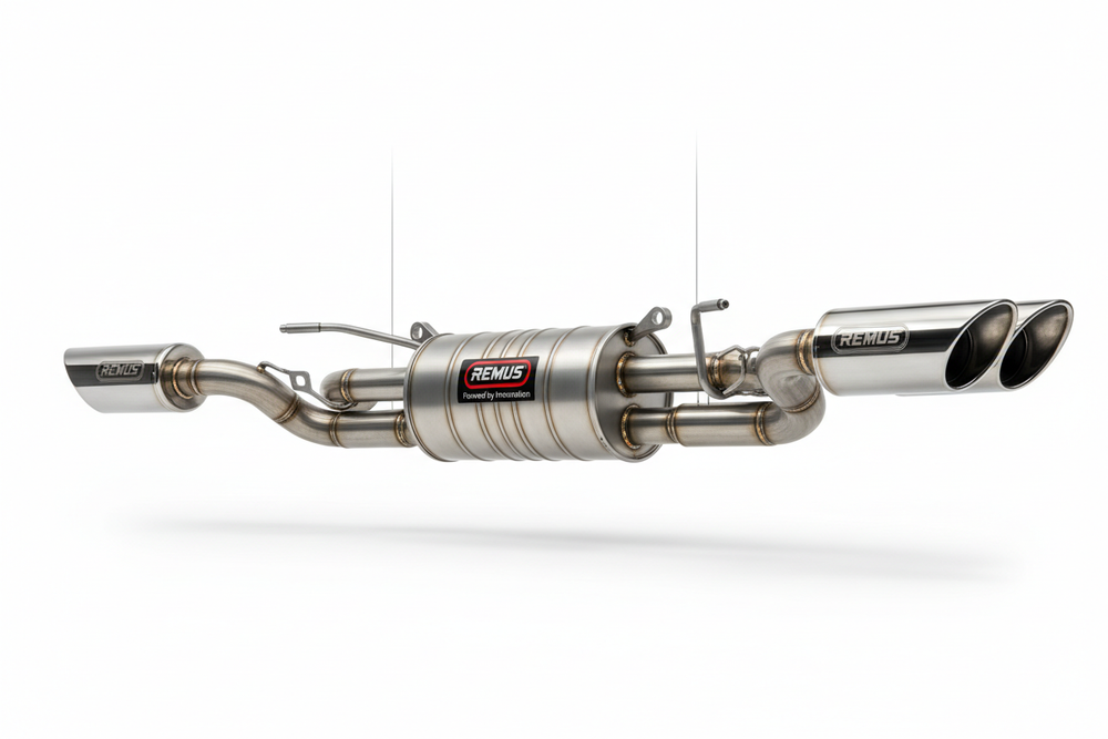 TUBO DE ESCAPE TRASERO DUPLEX RACING