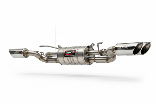 TUBO DE ESCAPE TRASERO DUPLEX RACING