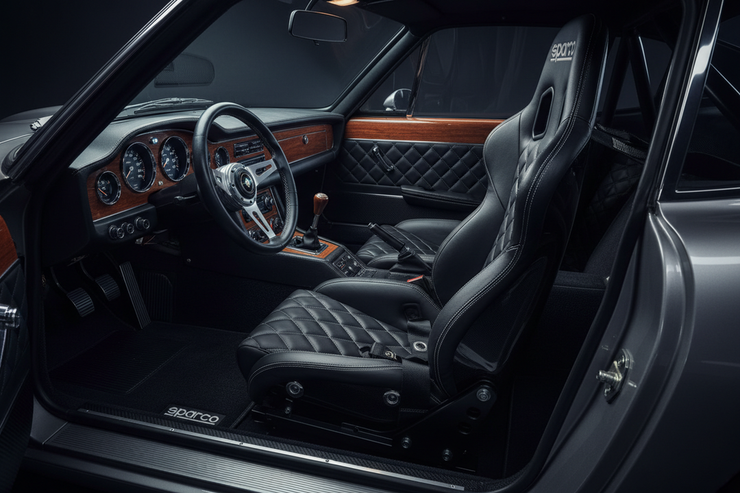 LEGEND SPARCO BLACK SEAT